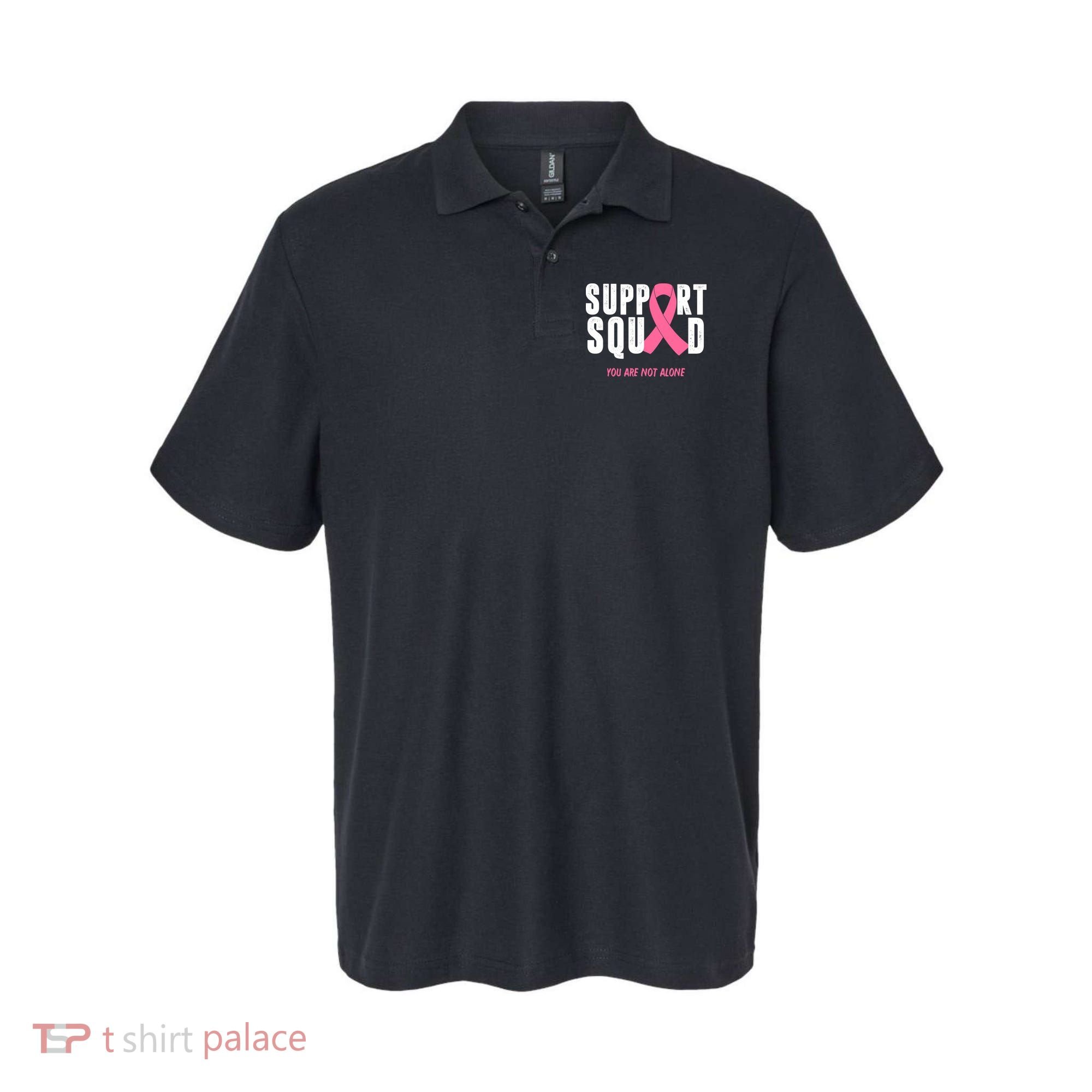 Support Squad You Are Not Alone Cancer Polo