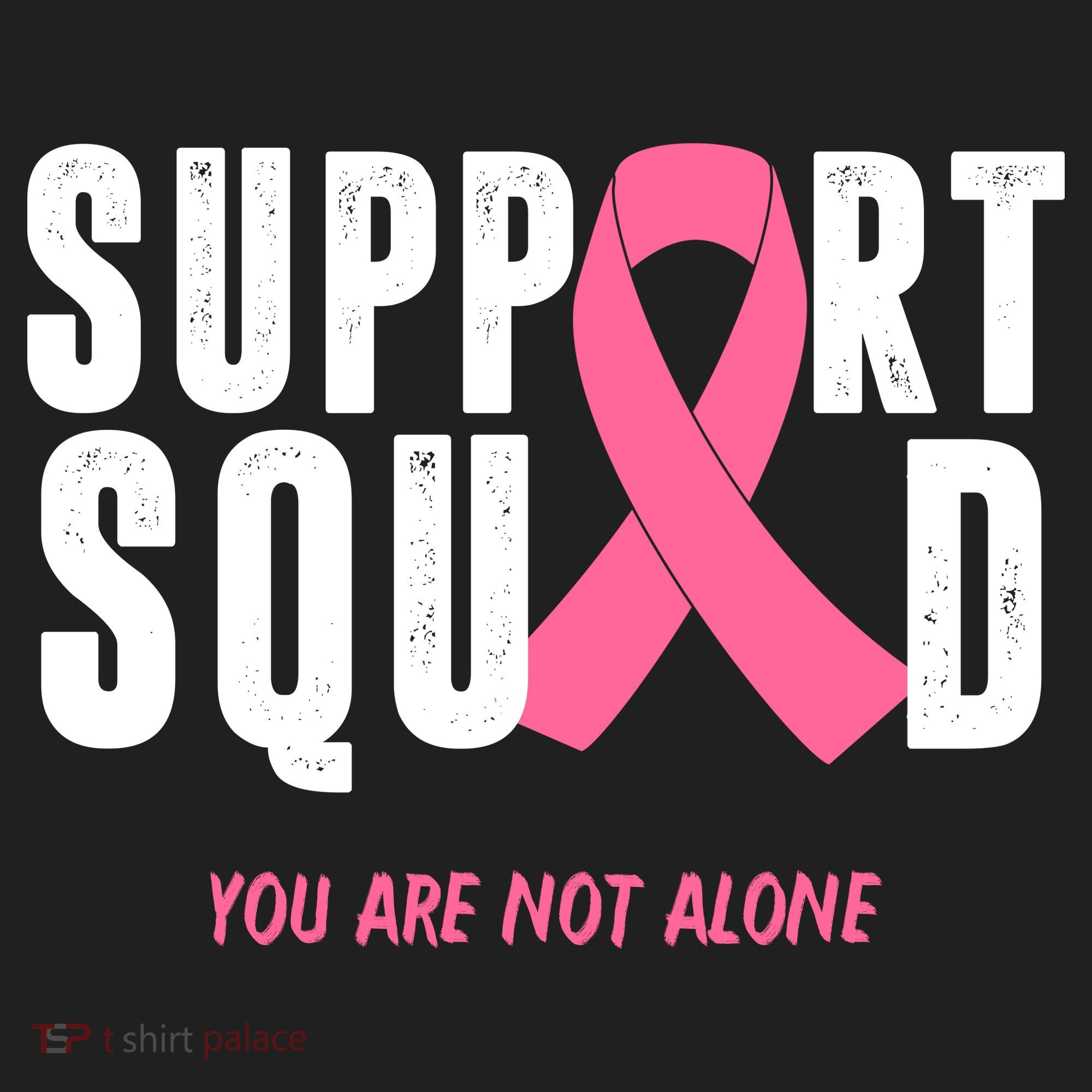 Support Squad You Are Not Alone Cancer Tumbler