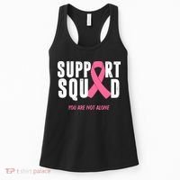 Support Squad You Are Not Alone Cancer Women's Tank Top thumb 0