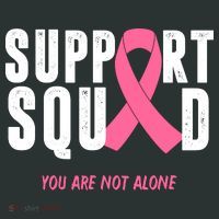 Support Squad You Are Not Alone Cancer Long Sleeve Shirt thumb 2