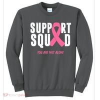 Support Squad You Are Not Alone Cancer Sweatshirt thumb 0