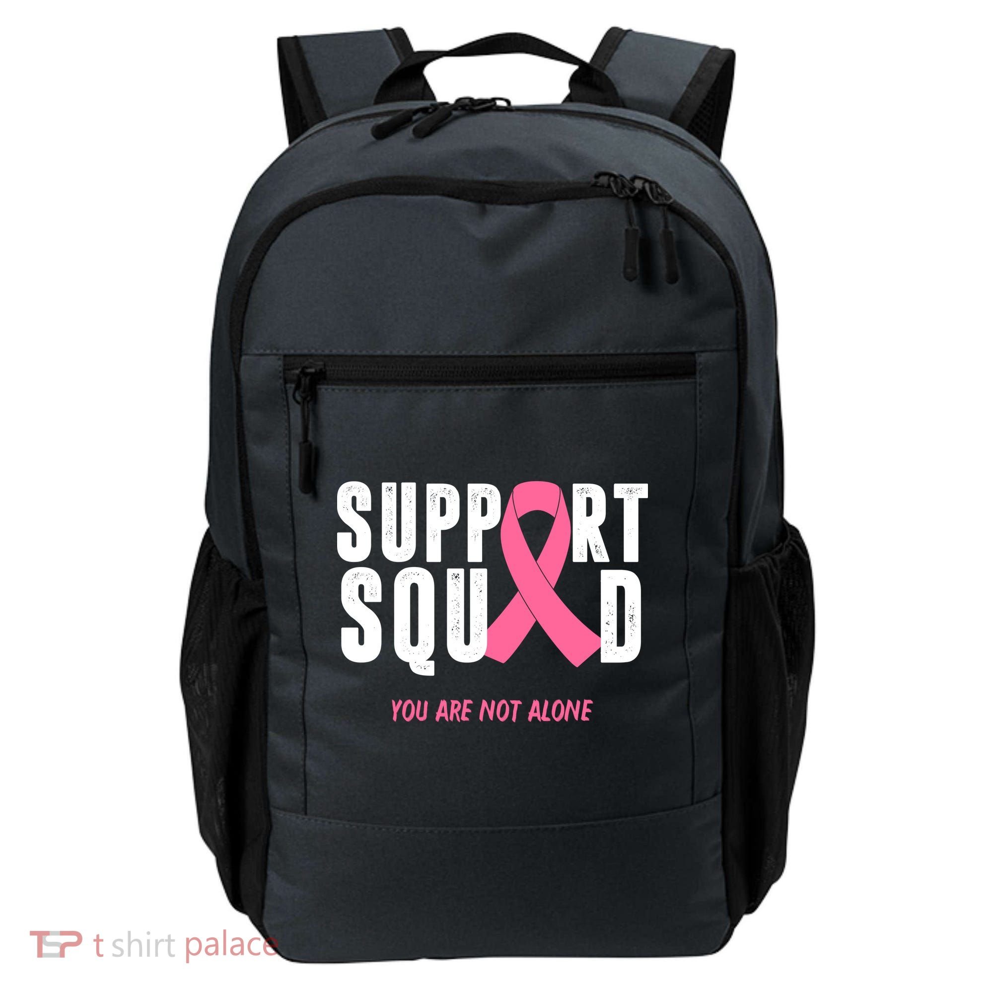 Support Squad You Are Not Alone Cancer Backpack