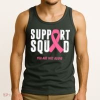 Support Squad You Are Not Alone Cancer Tank Top thumb 3