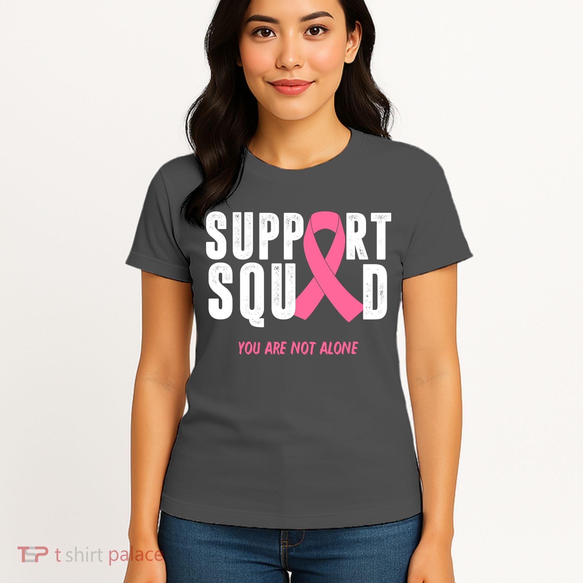 Support Squad You Are Not Alone Cancer Women's T-Shirt