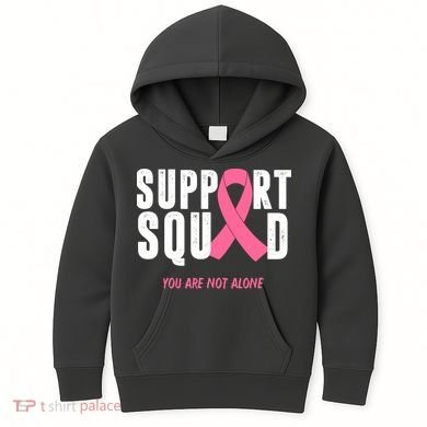 Support Squad You Are Not Alone Cancer Kids Hoodie