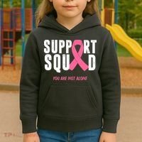 Support Squad You Are Not Alone Cancer Kids Hoodie thumb 3
