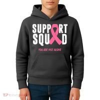 Support Squad You Are Not Alone Cancer Kids Hoodie thumb 4