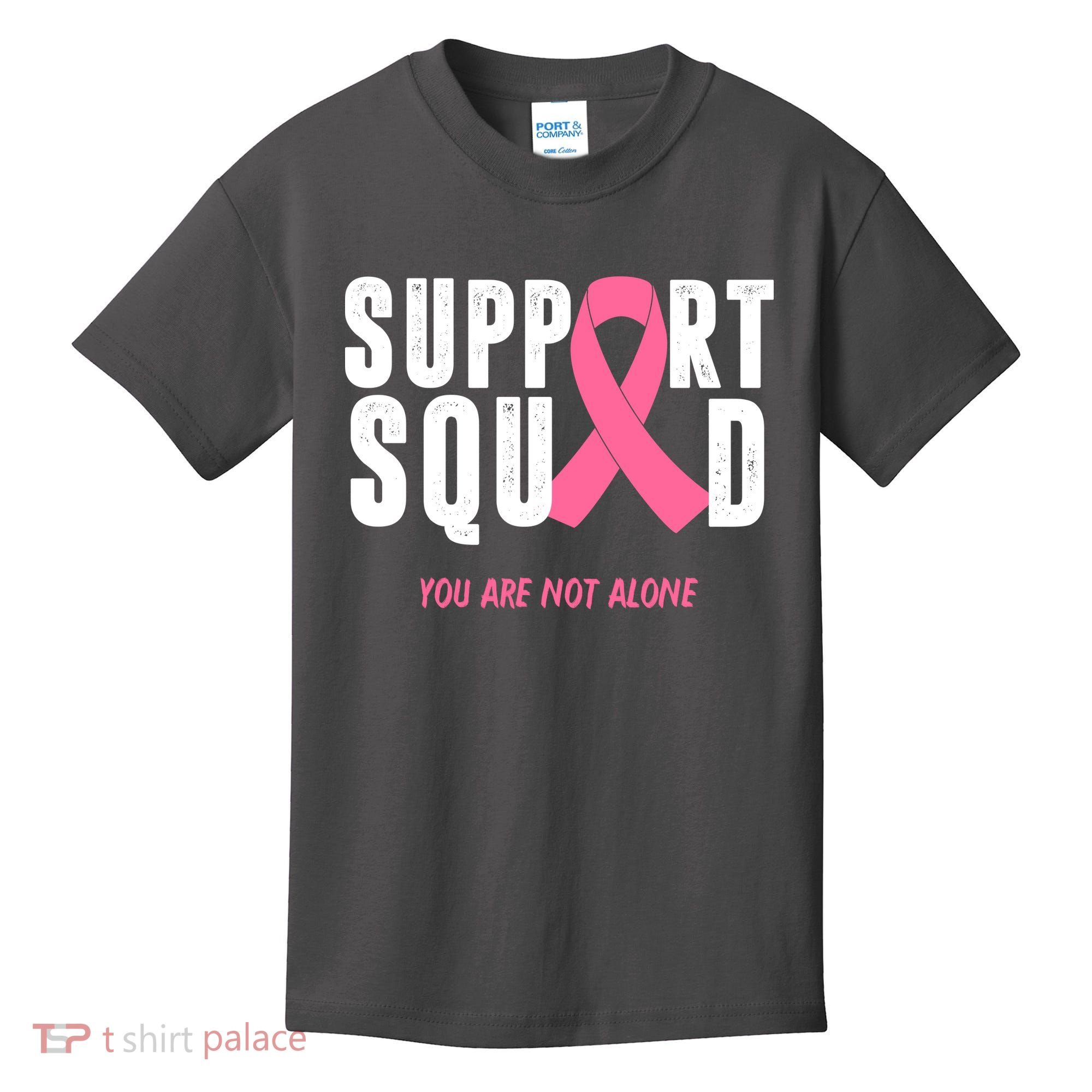Support Squad You Are Not Alone Cancer Kids T-Shirt