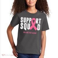Support Squad You Are Not Alone Cancer Kids T-Shirt thumb 2