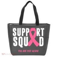Support Squad You Are Not Alone Cancer Tote Bag thumb 0
