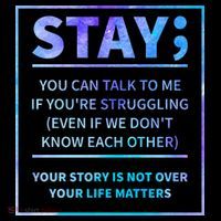 Stay Semicolon Your Life Matters Suicide Prevention Awareness Coffee Mug thumb 5