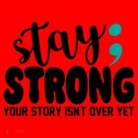Stay Strong Your Story Isnt Over Yet Suicide Prevention Santa Hat thumb 1