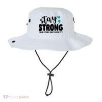 Stay Strong Your Story Isnt Over Yet Suicide Prevention Bucket Hat thumb 0