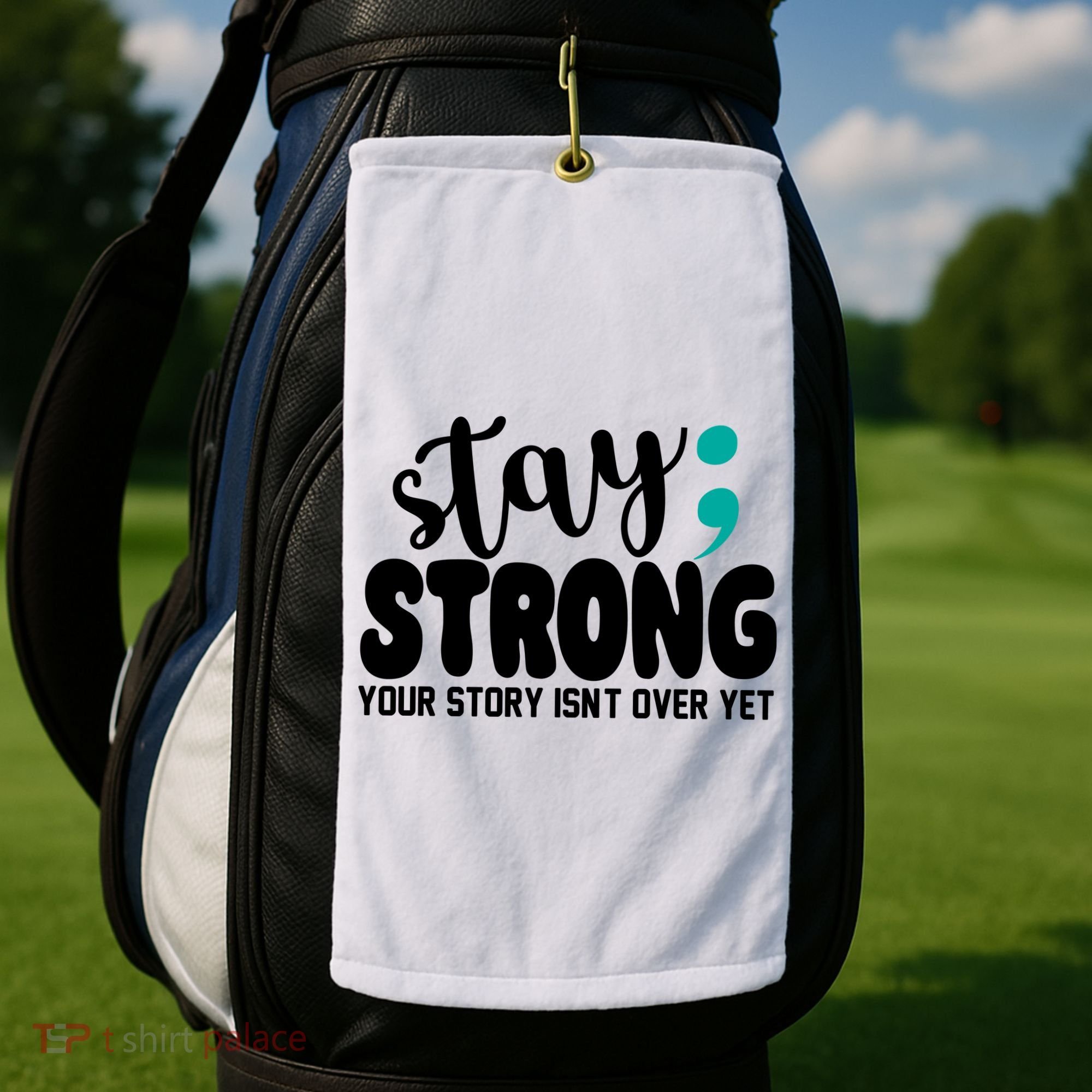 Stay Strong Your Story Isnt Over Yet Suicide Prevention Golf Towel