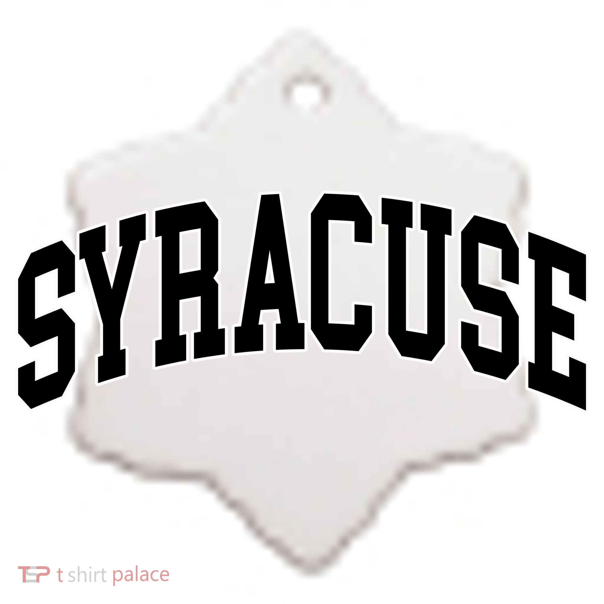 Syracuse Ceramic Ornament