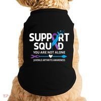 Support Squad You Are Not Alone Juvenile Arthritis Awareness Gift Doggie Tank thumb 0