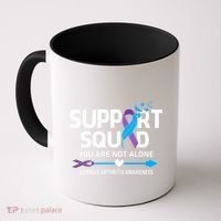 Support Squad You Are Not Alone Juvenile Arthritis Awareness Gift Coffee Mug thumb 0