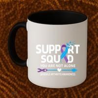 Support Squad You Are Not Alone Juvenile Arthritis Awareness Gift Coffee Mug thumb 2