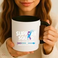 Support Squad You Are Not Alone Juvenile Arthritis Awareness Gift Coffee Mug thumb 3