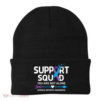 Support Squad You Are Not Alone Juvenile Arthritis Awareness Gift Beanie