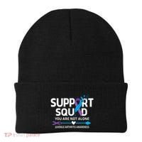 Support Squad You Are Not Alone Juvenile Arthritis Awareness Gift Beanie thumb 0