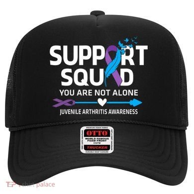 Support Squad You Are Not Alone Juvenile Arthritis Awareness Gift Hat