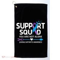 Support Squad You Are Not Alone Juvenile Arthritis Awareness Gift Golf Towel thumb 0