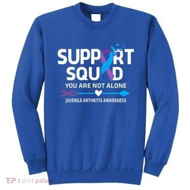 Support Squad You Are Not Alone Juvenile Arthritis Awareness Gift Sweatshirt