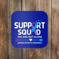 Support Squad You Are Not Alone Juvenile Arthritis Awareness Gift Coaster thumb 0
