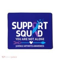 Support Squad You Are Not Alone Juvenile Arthritis Awareness Gift Mousepad thumb 0