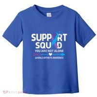 Support Squad You Are Not Alone Juvenile Arthritis Awareness Gift Toddler T-Shirt thumb 0