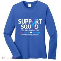 Support Squad You Are Not Alone Juvenile Arthritis Awareness Gift Women's Long Sleeve Shirt thumb 0