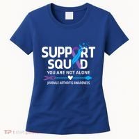 Support Squad You Are Not Alone Juvenile Arthritis Awareness Gift Women's T-Shirt thumb 0