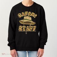 Safari Staff Zoo Keeper Themed Birthday Party Women's Sweatshirt thumb 0