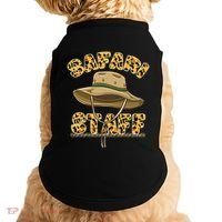 Safari Staff Zoo Keeper Themed Birthday Party Doggie Tank thumb 0