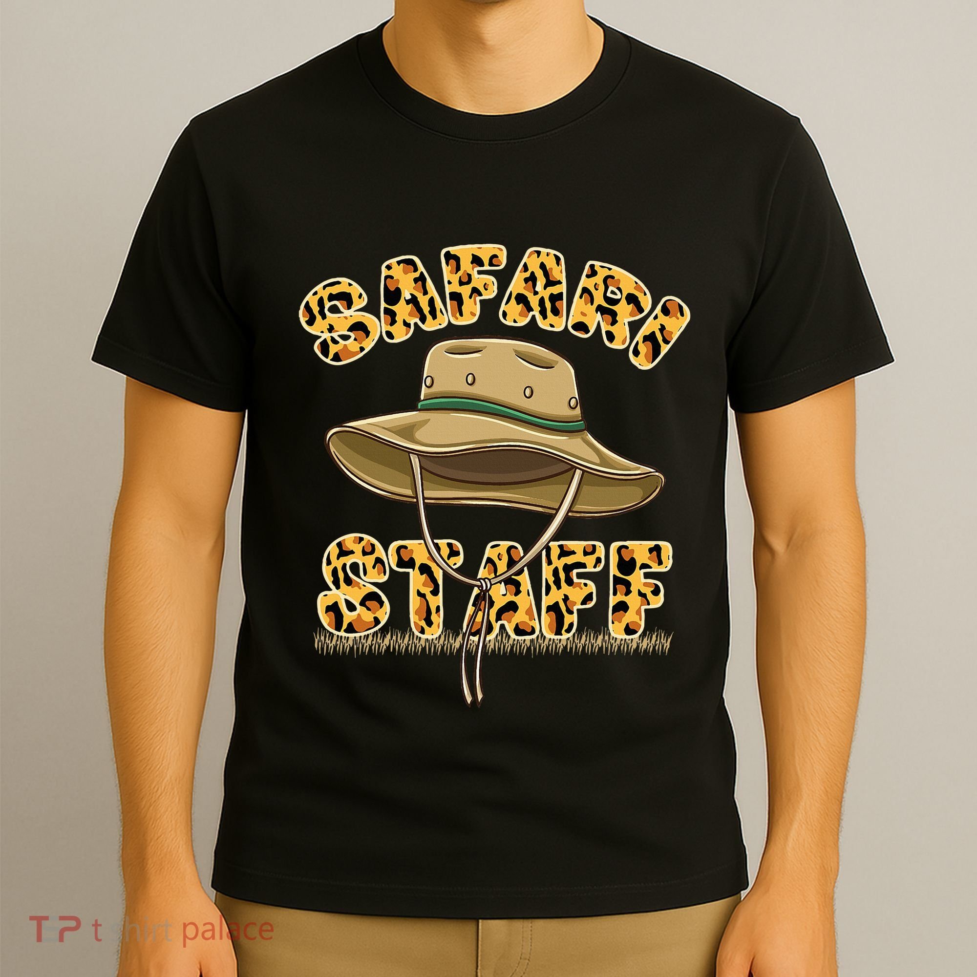 Safari Staff Zoo Keeper Themed Birthday Party T-Shirt