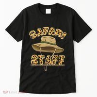 Safari Staff Zoo Keeper Themed Birthday Party Tall T-Shirt thumb 0