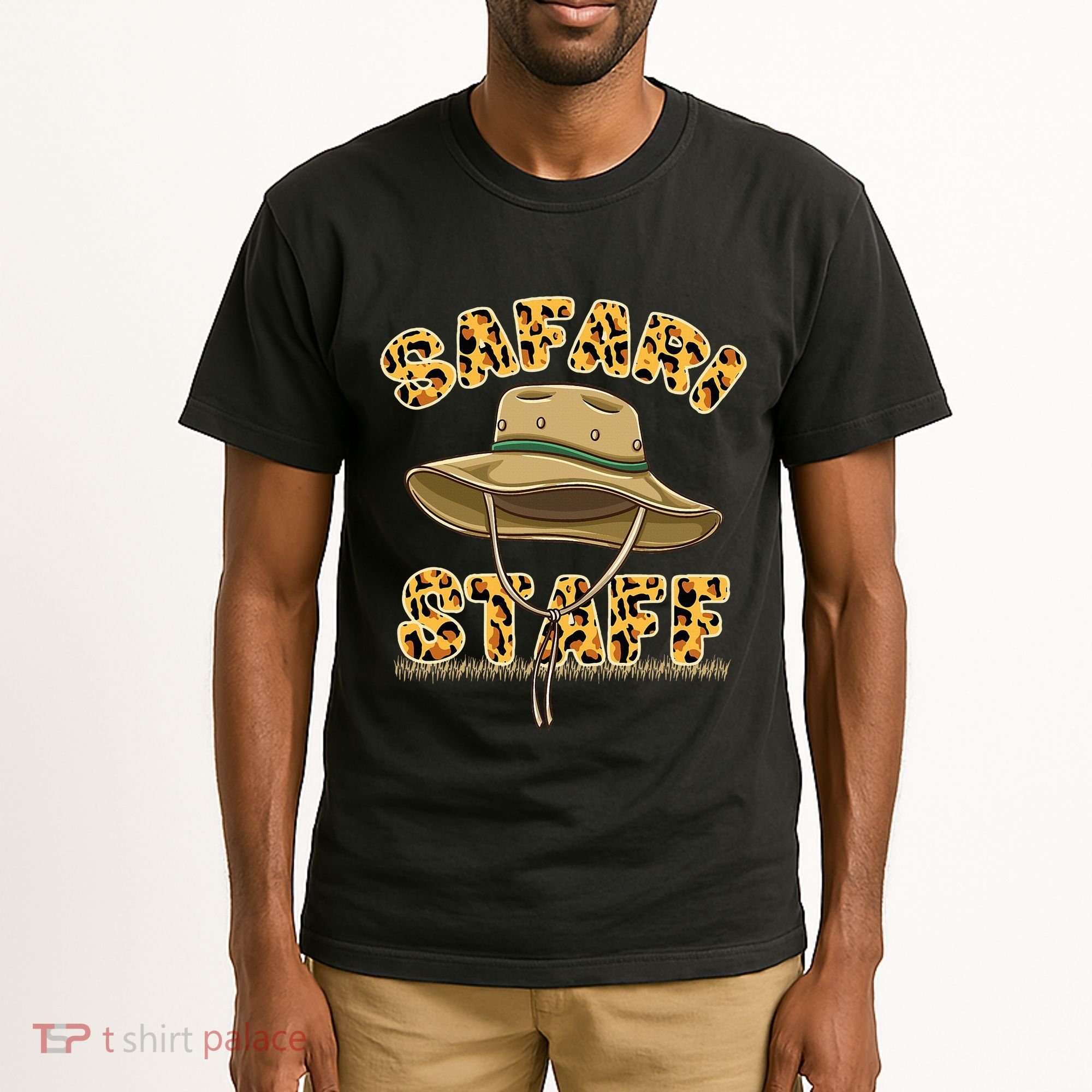 Safari Staff Zoo Keeper Themed Birthday Party Tall T-Shirt