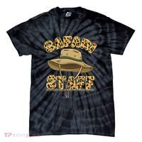 Safari Staff Zoo Keeper Themed Birthday Party Tie-Dye T-Shirt thumb 0