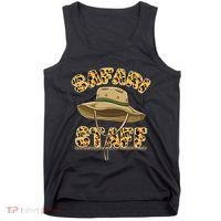 Safari Staff Zoo Keeper Themed Birthday Party Tank Top thumb 0