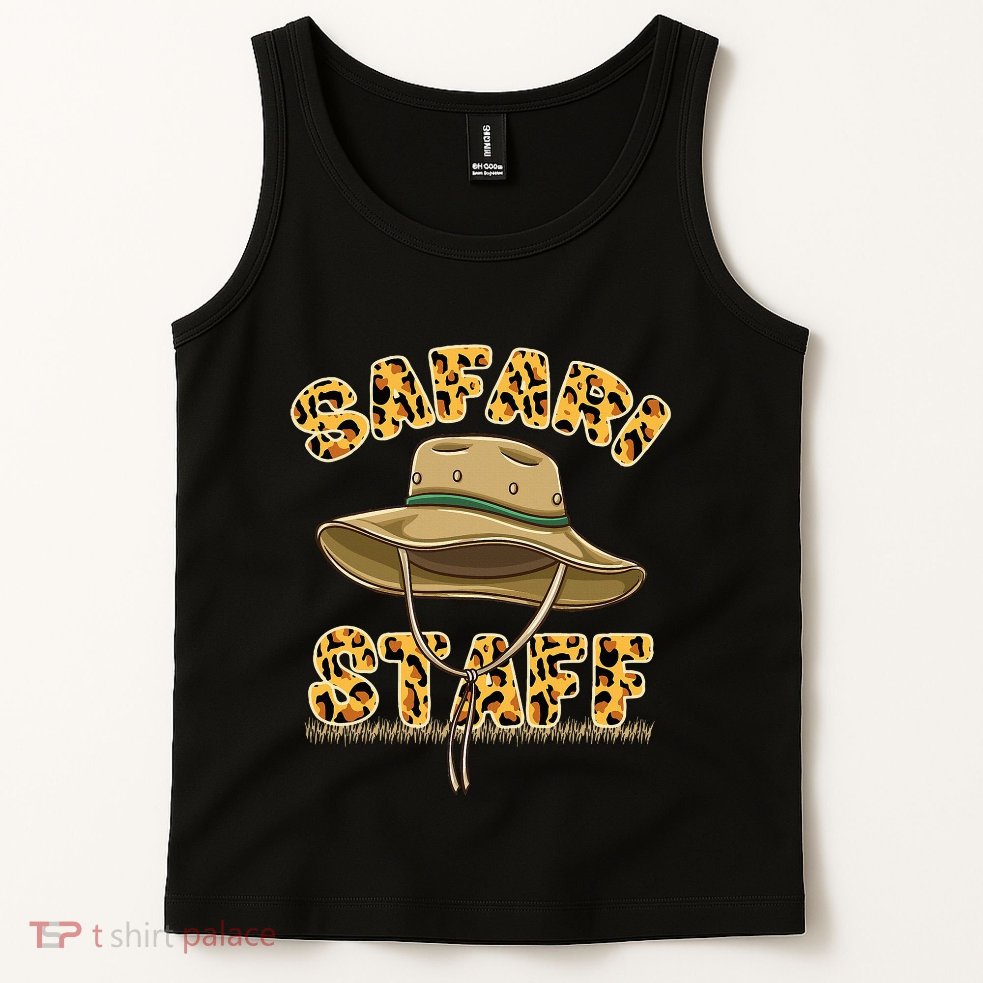 Safari Staff Zoo Keeper Themed Birthday Party Tank Top