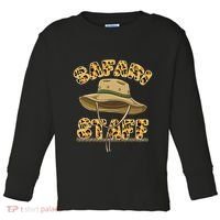 Safari Staff Zoo Keeper Themed Birthday Party Toddler Long Sleeve Shirt thumb 0