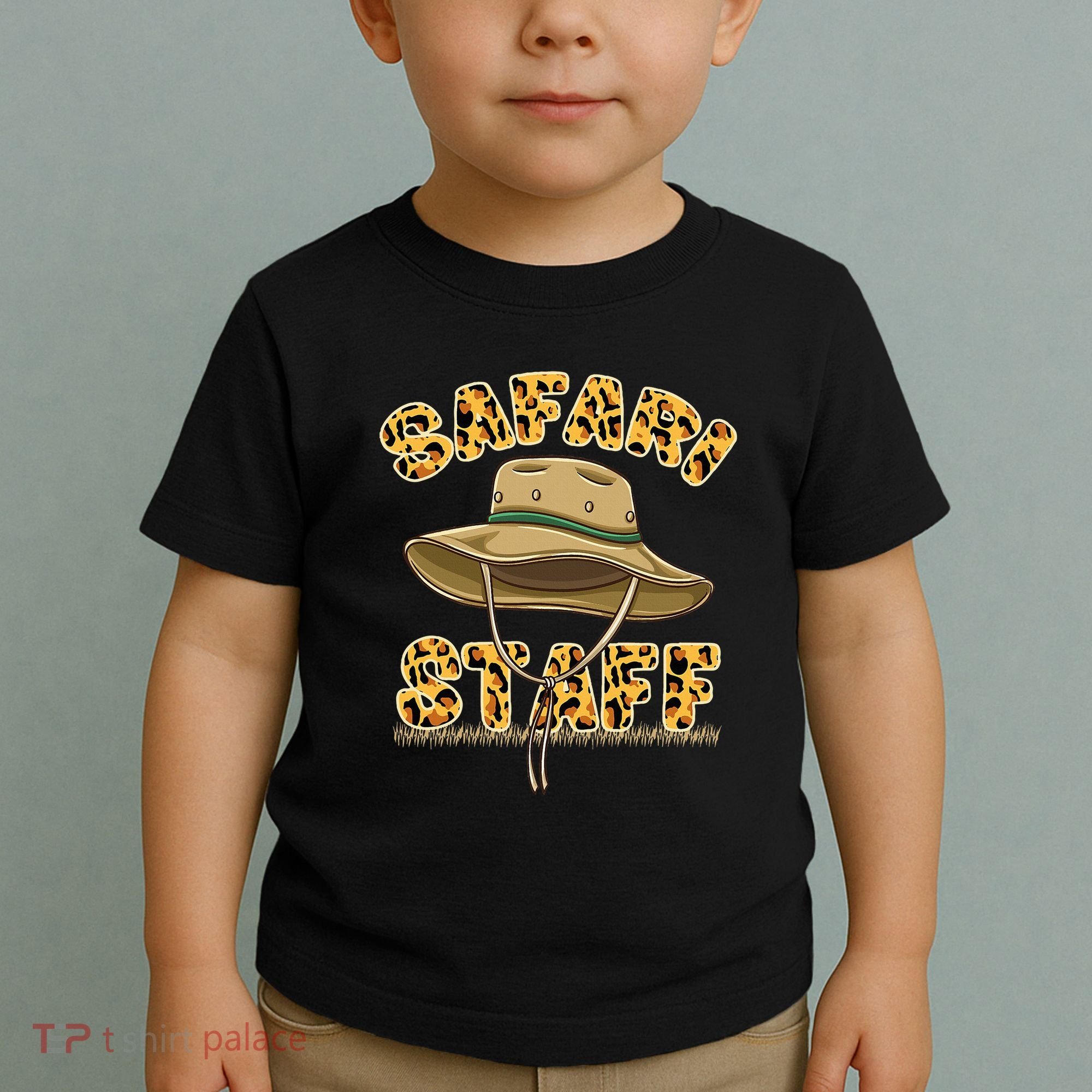 Safari Staff Zoo Keeper Themed Birthday Party Toddler T-Shirt