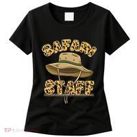 Safari Staff Zoo Keeper Themed Birthday Party Women's T-Shirt thumb 0