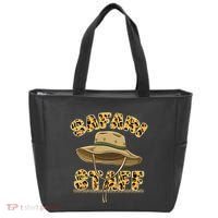 Safari Staff Zoo Keeper Themed Birthday Party Tote Bag thumb 0