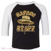 Safari Staff Zoo Keeper Themed Birthday Party Toddler Fine Jersey T-Shirt thumb 0