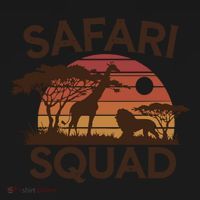 Safari Squad Zoo Family Matching Gift Backpack thumb 2