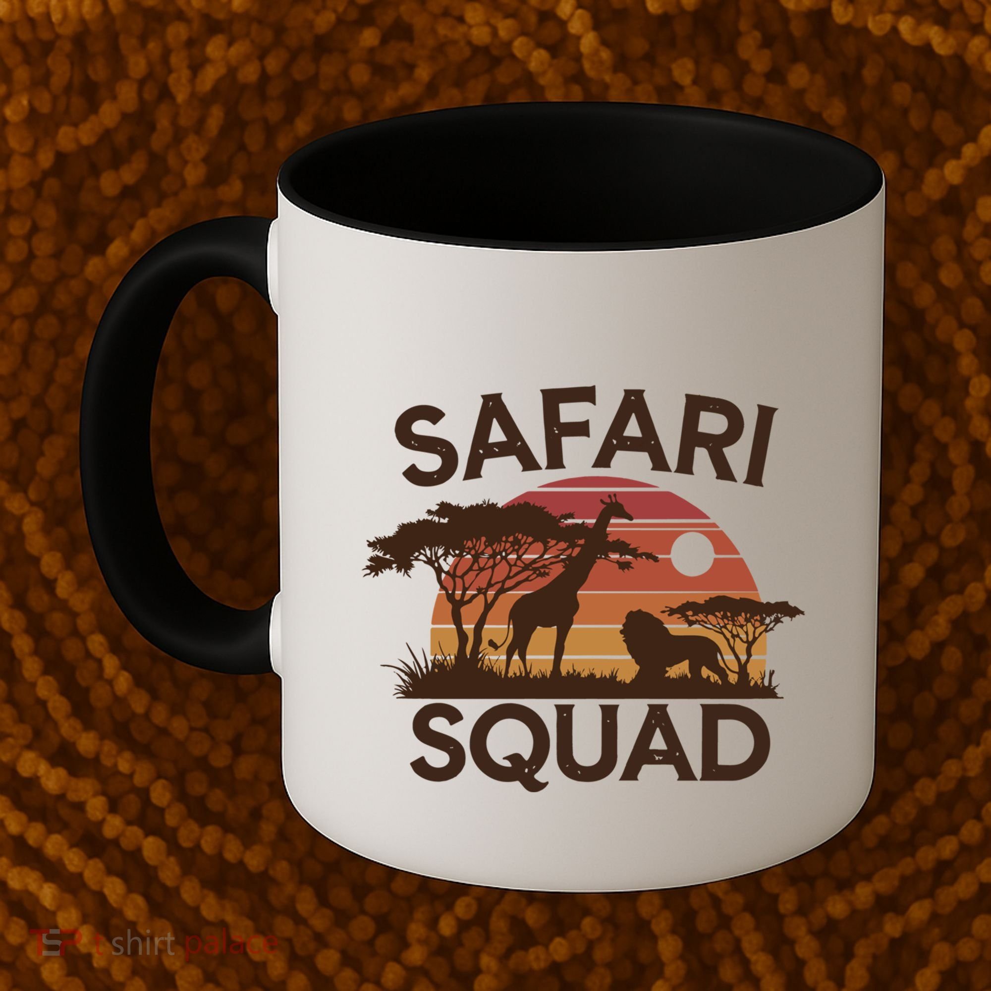 Safari Squad Zoo Family Matching Gift Coffee Mug