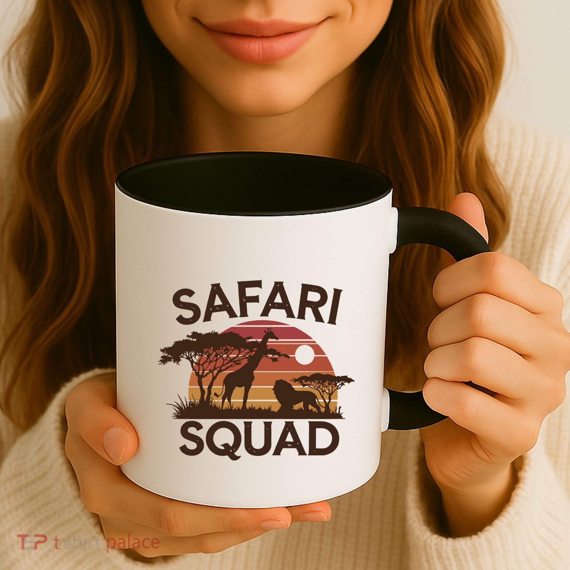 Safari Squad Zoo Family Matching Gift Coffee Mug