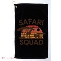 Safari Squad Zoo Family Matching Gift Golf Towel thumb 0